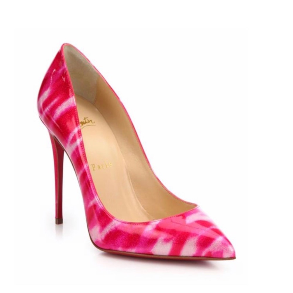 Christian louboutin Piagelles. Worn once SZ 36.5 - Picture 2 of 4